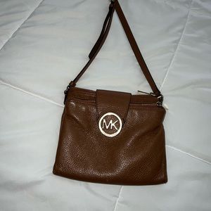 Brown Michael Kors crossbody bag